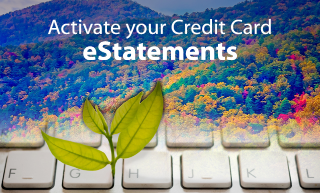 Banner Activate your CC eStatements!